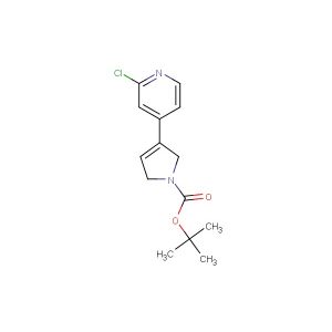 tert-butyl 3-(2-chloropyridin-4-yl)-2,5-dihydro-1H-pyrrole-1-carboxylate