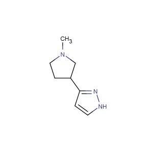 3-(1-methylpyrrolidin-3-yl)-1H-pyrazole