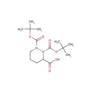 1,2-Bis(tert-butoxycarbonyl)hexahydropyridazine-3-carboxylic acid