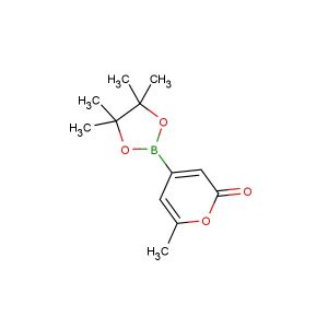 6-methyl-4-(4,4,5,5-tetramethyl-1,3,2-dioxaborolan-2-yl)-2H-pyran-2-one