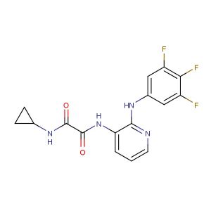 N1-cyclopropyl-N2-(2-((3,4,5-trifluorophenyl)amino)pyridin-3-yl)oxalamide