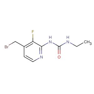 1-(4-(bromomethyl)-3-fluoropyridin-2-yl)-3-ethylurea
