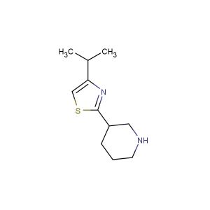 4-isopropyl-2-(piperidin-3-yl)thiazole