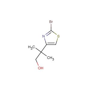 2-(2-bromothiazol-4-yl)-2-methylpropan-1-ol