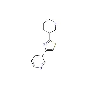 2-(piperidin-3-yl)-4-(pyridin-3-yl)thiazole