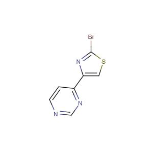 2-bromo-4-(pyrimidin-4-yl)thiazole