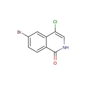 6-bromo-4-chloroisoquinolin-1(2H)-one