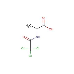 2-(2,2,2-trichloroacetamido)propanoic acid