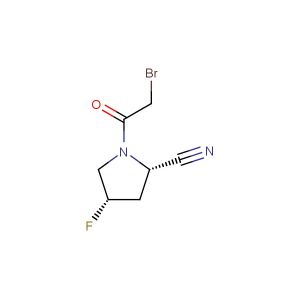 (2S,4S)-1-(2-Bromoacetyl)-4-fluoropyrrolidine-2-carbonitrile