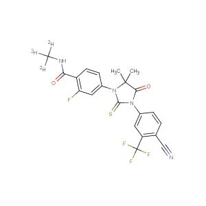 MDV 3100-d3;  Deutenzalutamide