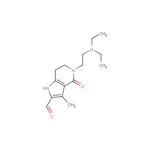 5-(2-(Diethylamino)ethyl)-3-methyl-4-oxo-4,5,6,7-tetrahydro-1H-pyrrolo[3,2-c]pyridine-2-carbaldehyde