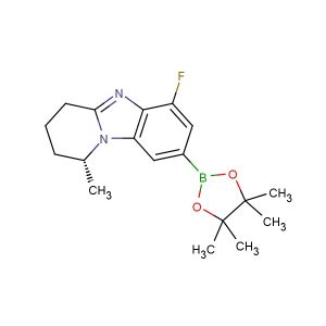 (R)-6-Fluoro-1-methyl-8-(4,4,5,5-tetramethyl-1,3,2-dioxaborolan-2-yl)-1,2,3,4-tetrahydrobenzo[4,5]imidazo[1,2-a]pyridine