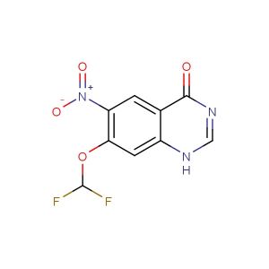 7-(Difluoromethoxy)-6-nitroquinazolin-4(1H)-one