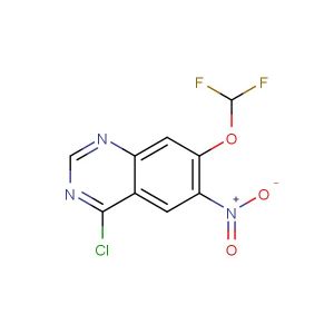 4-Chloro-7-(difluoromethoxy)-6-nitroquinazoline