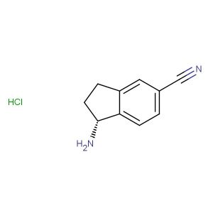 (R)-1-Amino-2,3-dihydro-1H-indene-5-carbonitrile hydrochloride
