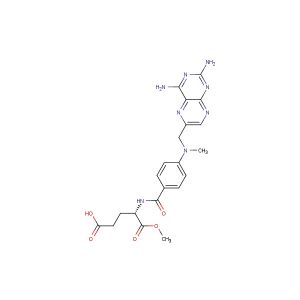 (S)-4-(4-(((2,4-diaminopteridin-6-yl)methyl)(methyl)amino)benzamido)-5-methoxy-5-oxopentanoic acid