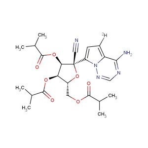 Mindeudesivir(Synonyms: VV116 free base; GS-621763-d1)