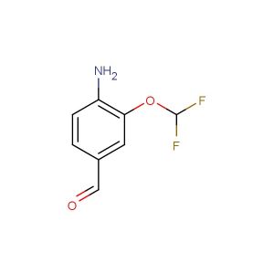4-amino-3-(difluoromethoxy)benzaldehyde