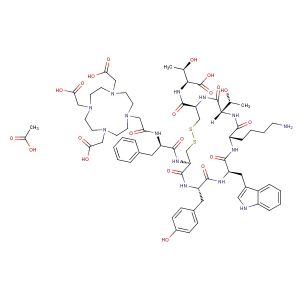 DOTATATE acetate(Synonyms: Oxodotreotide acetate)