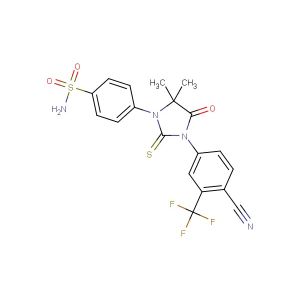 4-(3-(4-cyano-3-(trifluoromethyl)phenyl)-5,5-dimethyl-4-oxo-2-thioxoimidazolidin-1-yl)benzenesulfonamide