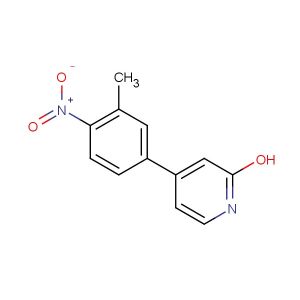 4-(3-methyl-4-nitrophenyl)pyridin-2-ol