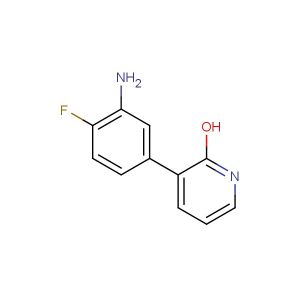 3-(3-amino-4-fluorophenyl)pyridin-2-ol