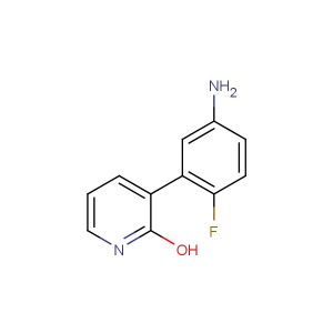 3-(5-amino-2-fluorophenyl)pyridin-2-ol