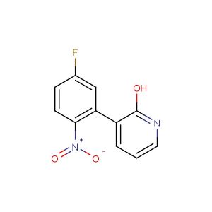 3-(5-fluoro-2-nitrophenyl)pyridin-2-ol