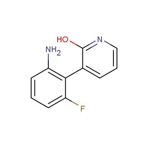 3-(2-amino-6-fluorophenyl)pyridin-2-ol