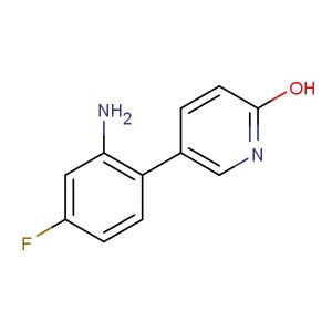 5-(2-amino-4-fluorophenyl)pyridin-2-ol