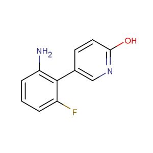 5-(2-amino-6-fluorophenyl)pyridin-2-ol
