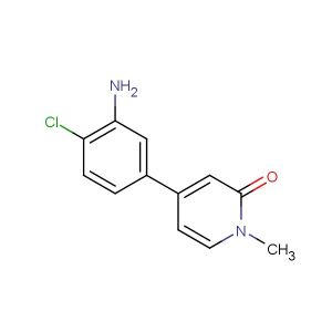 4-(3-amino-4-chlorophenyl)-1-methylpyridin-2(1H)-one
