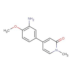 4-(3-amino-4-methoxyphenyl)-1-methylpyridin-2(1H)-one
