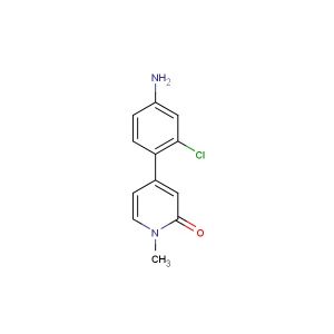 4-(4-amino-2-chlorophenyl)-1-methylpyridin-2(1H)-one