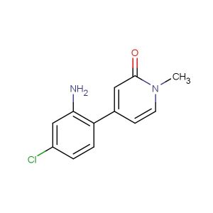 4-(2-amino-4-chlorophenyl)-1-methylpyridin-2(1H)-one