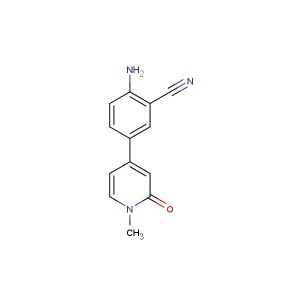 2-amino-5-(1-methyl-2-oxo-1,2-dihydropyridin-4-yl)benzonitrile
