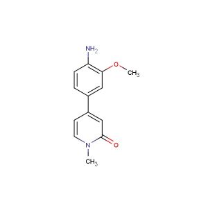 4-(4-amino-3-methoxyphenyl)-1-methylpyridin-2(1H)-one