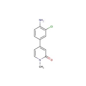 4-(4-amino-3-chlorophenyl)-1-methylpyridin-2(1H)-one