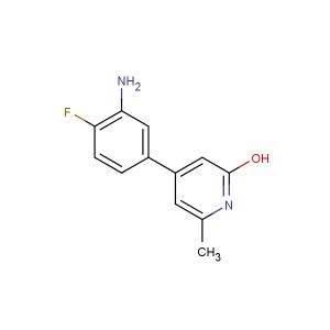 4-(3-amino-4-fluorophenyl)-6-methylpyridin-2-ol