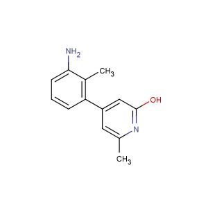 4-(3-amino-2-methylphenyl)-6-methylpyridin-2-ol