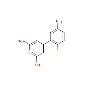 4-(5-amino-2-fluorophenyl)-6-methylpyridin-2-ol