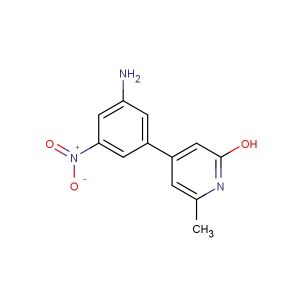4-(3-amino-5-nitrophenyl)-6-methylpyridin-2-ol