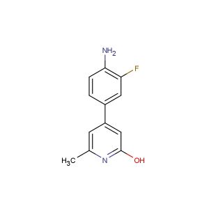 4-(4-amino-3-fluorophenyl)-6-methylpyridin-2-ol