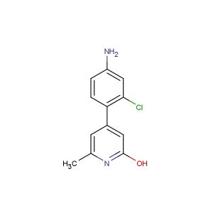 4-(4-amino-2-chlorophenyl)-6-methylpyridin-2-ol