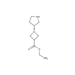 ethyl (R)-1-(pyrrolidin-3-yl)azetidine-3-carboxylate