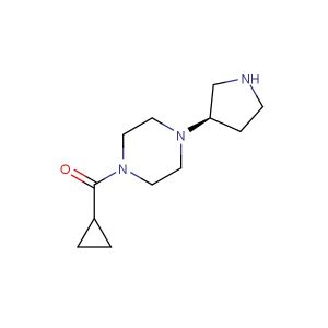 (R)-cyclopropyl(4-(pyrrolidin-3-yl)piperazin-1-yl)methanone
