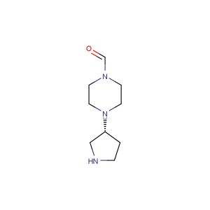 (R)-4-(pyrrolidin-3-yl)piperazine-1-carbaldehyde