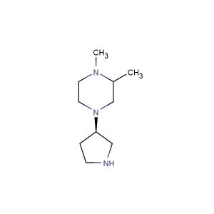 1,2-dimethyl-4-((R)-pyrrolidin-3-yl)piperazine