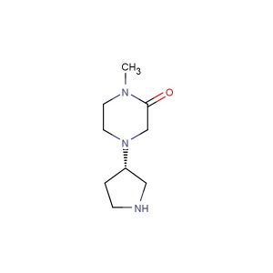 (S)-1-methyl-4-(pyrrolidin-3-yl)piperazin-2-one