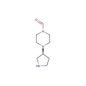 (S)-4-(pyrrolidin-3-yl)piperazine-1-carbaldehyde